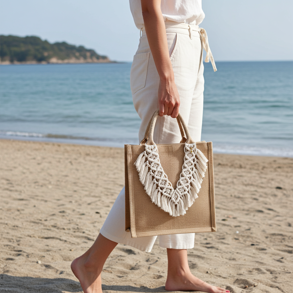 Macrame Jute Bags