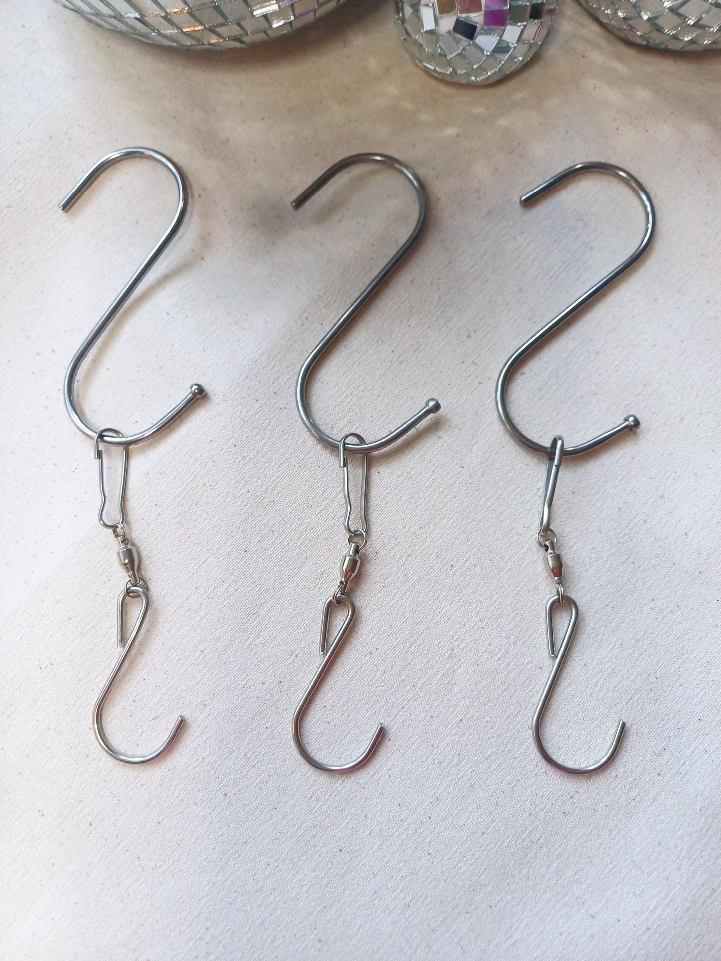 Disco Ball Hook Set - Canary Macrame