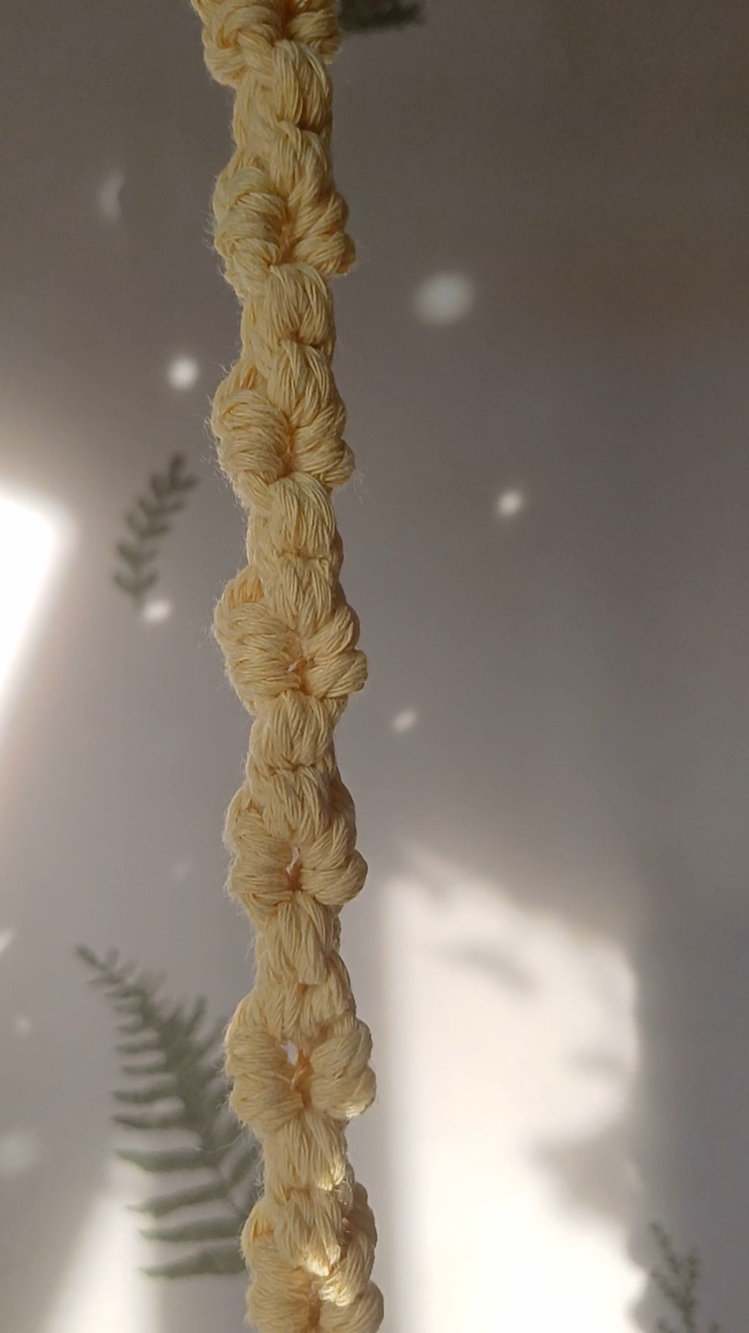 The Daisy Disco Ball - Canary Macrame