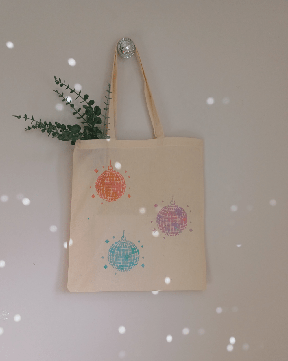 The Disco Tote Bag - Canary Macrame