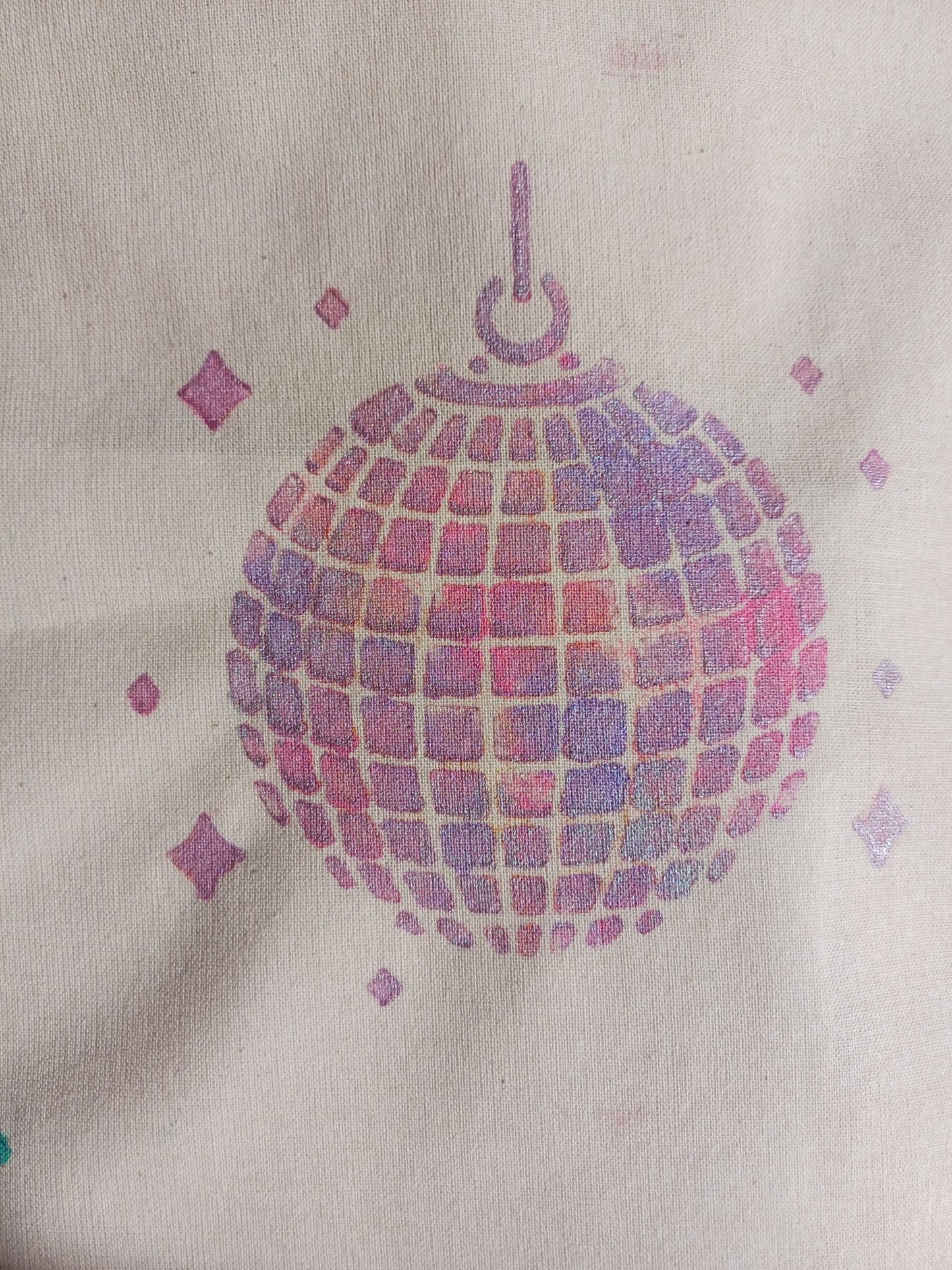 The Disco Tote Bag - Canary Macrame