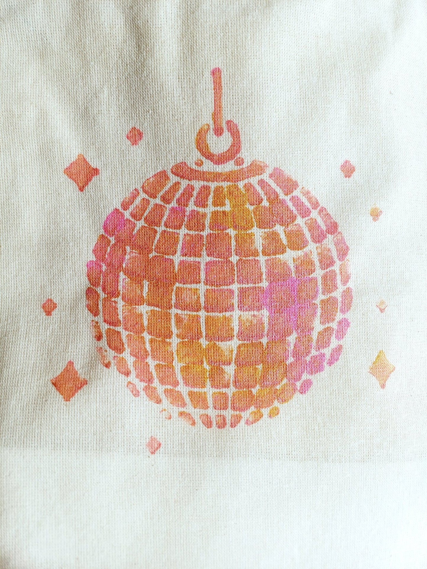 The Disco Tote Bag - Canary Macrame