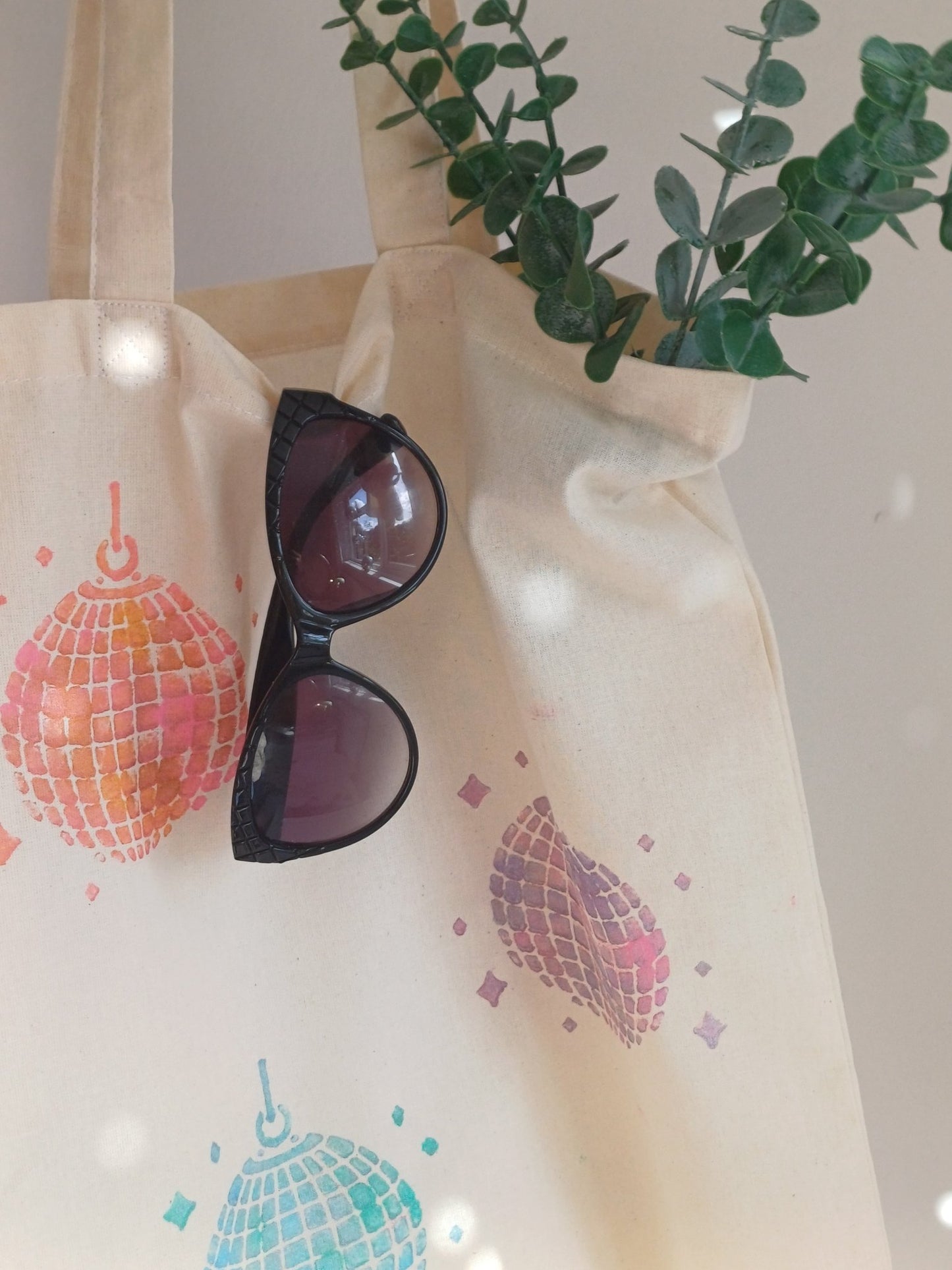 The Disco Tote Bag - Canary Macrame