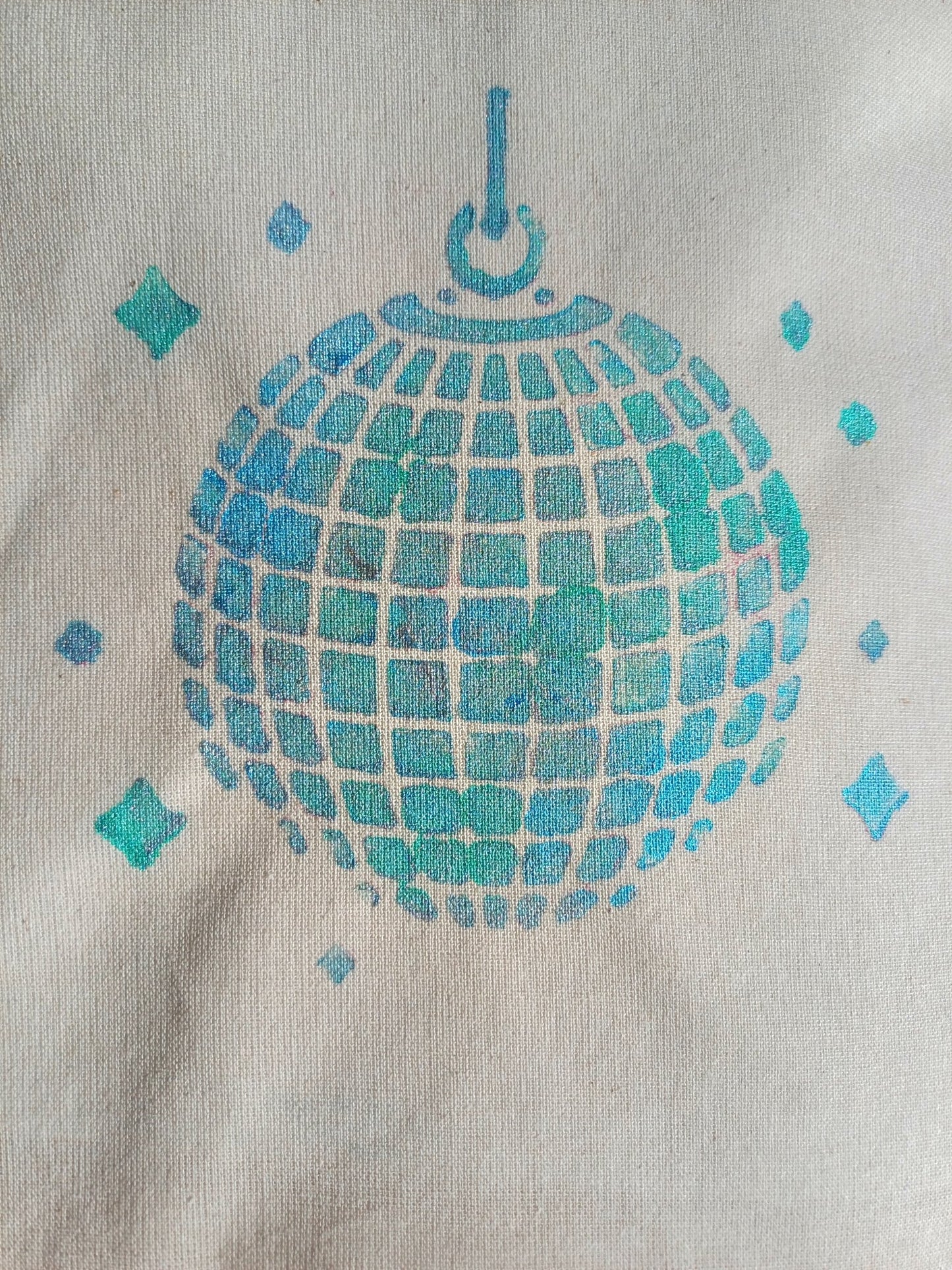 The Disco Tote Bag - Canary Macrame