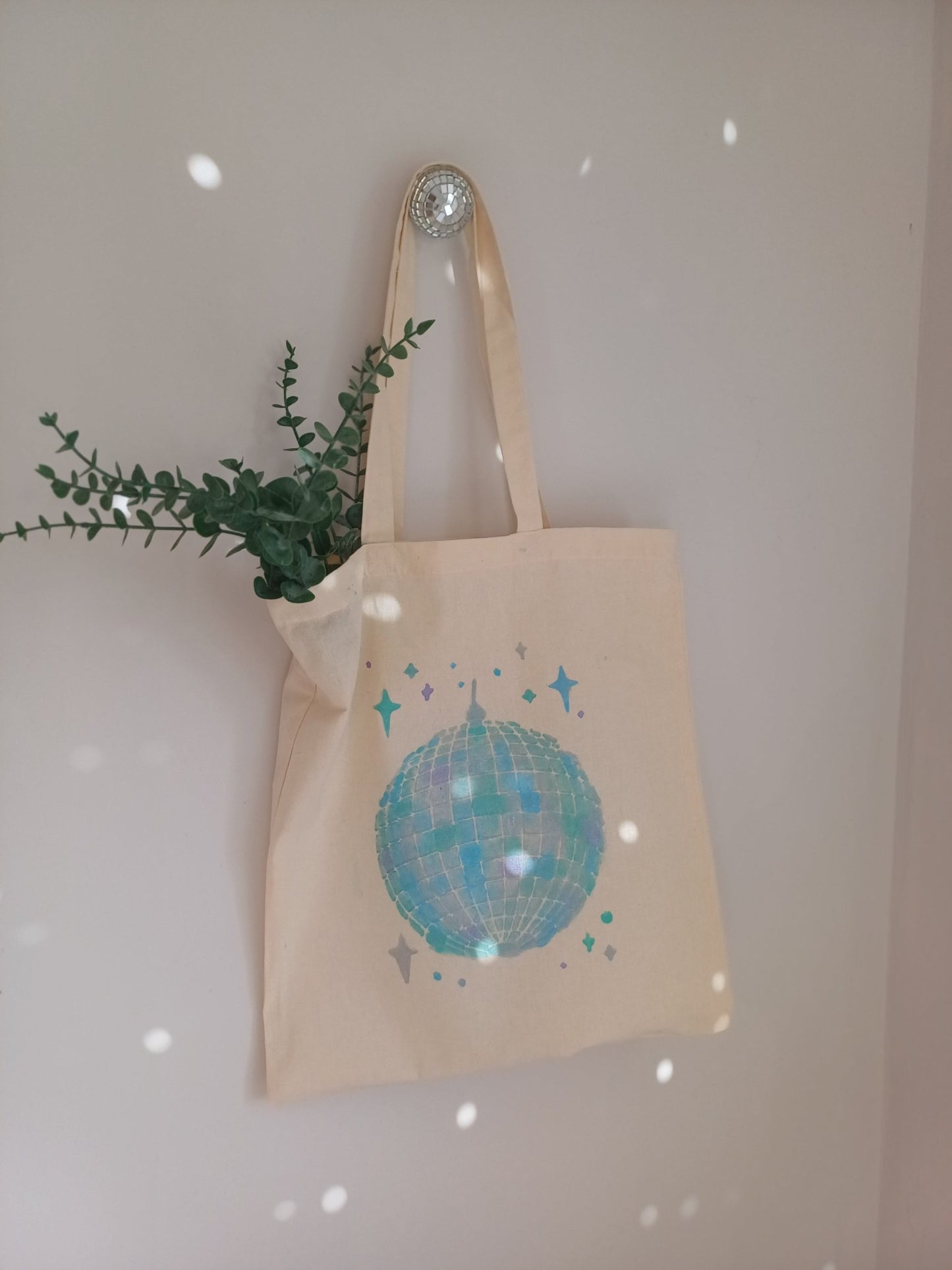 The Disco Tote Bag - Canary Macrame