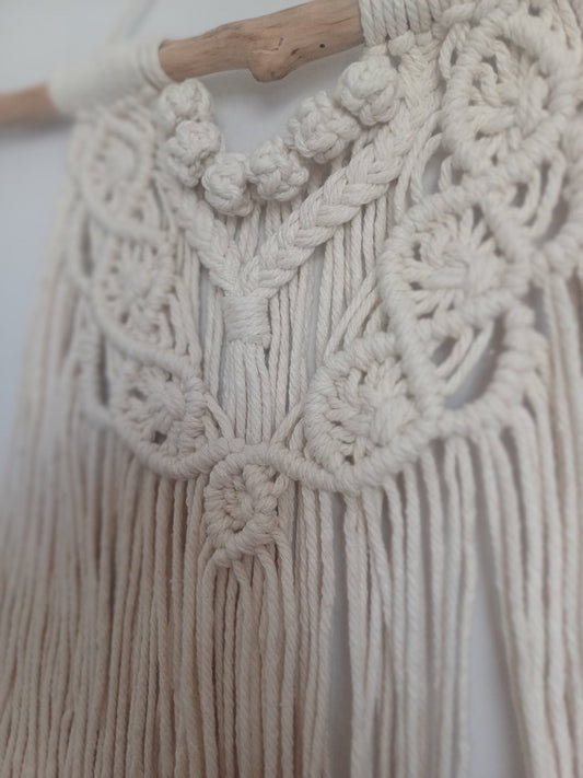 Elevate Your Bohemian Decor with Vintage Boheme Macrame Disco Ball Hangers - Canary Macrame