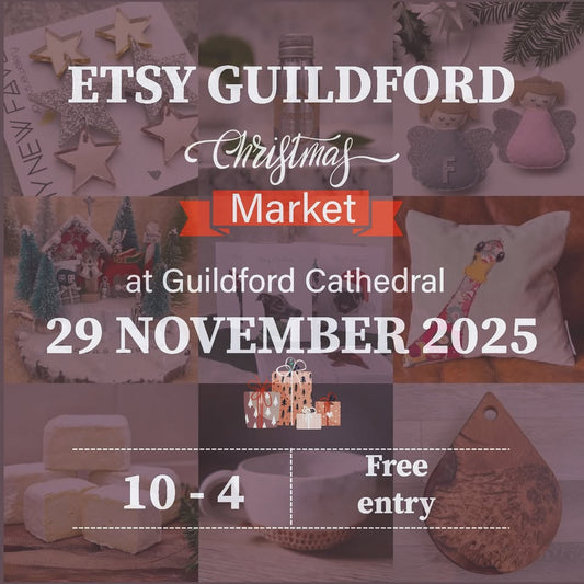 Etsy Guildford Christmas Market at Guildford Cathedral 2025 - Canary Macrame