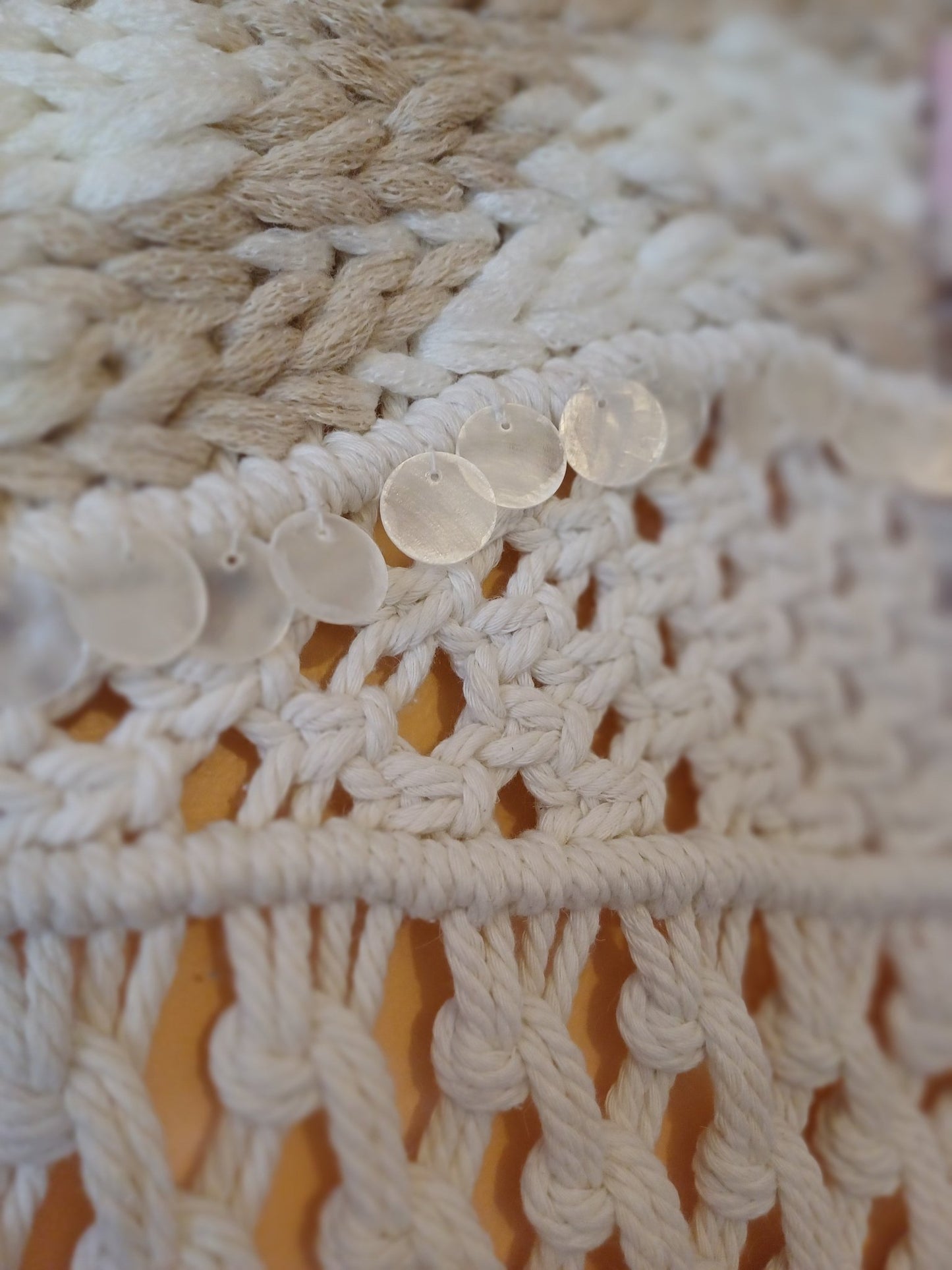 Beachy Boheme Macrame Wall Tapestry - Canary Macrame