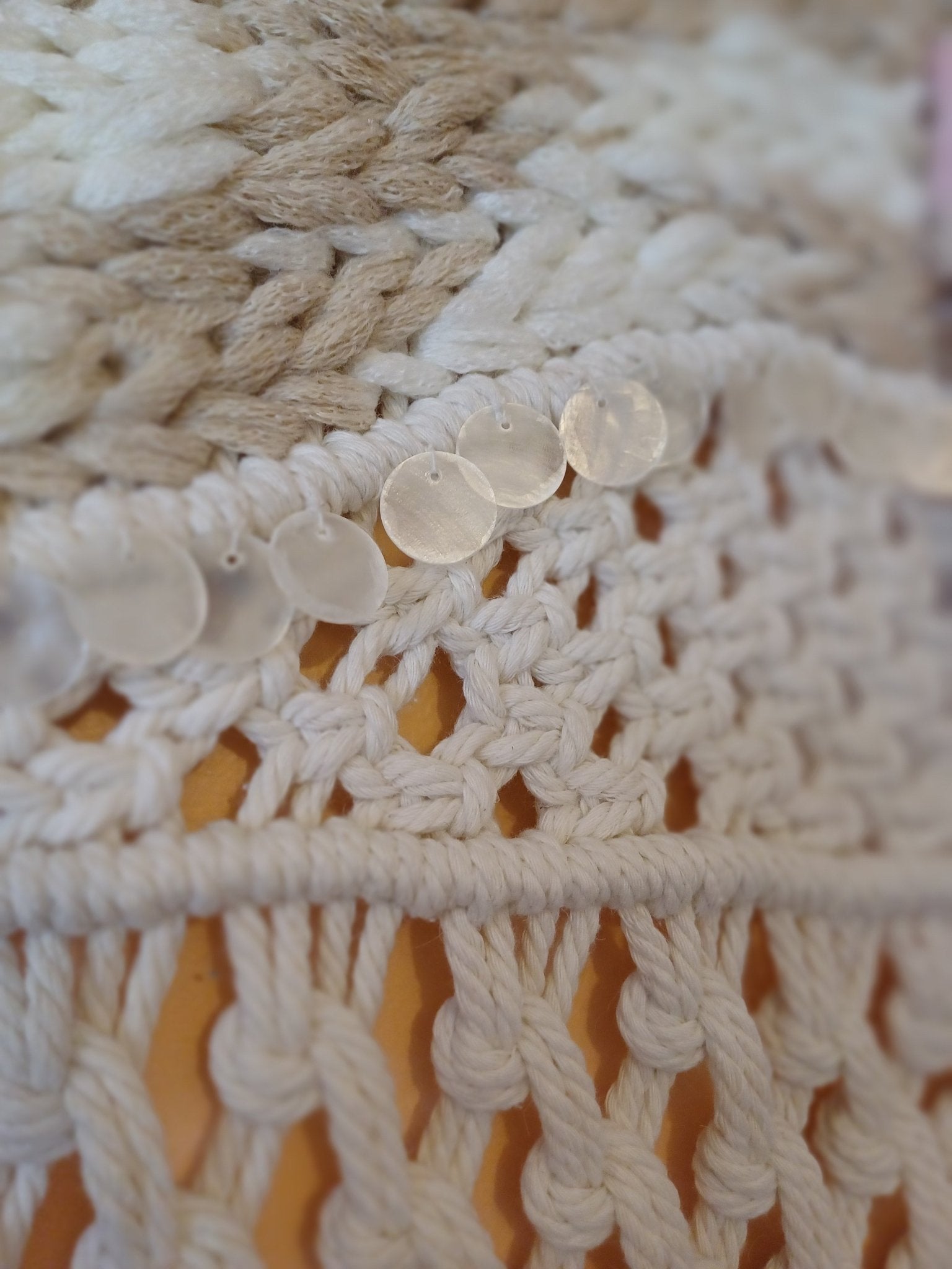 Beachy Boheme Macrame Wall Tapestry - Canary Macrame