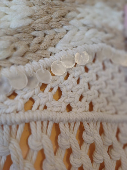 Beachy Boheme Macrame Wall Tapestry - Canary Macrame