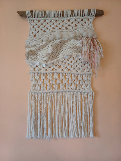Beachy Boheme Macrame Wall Tapestry - Canary Macrame