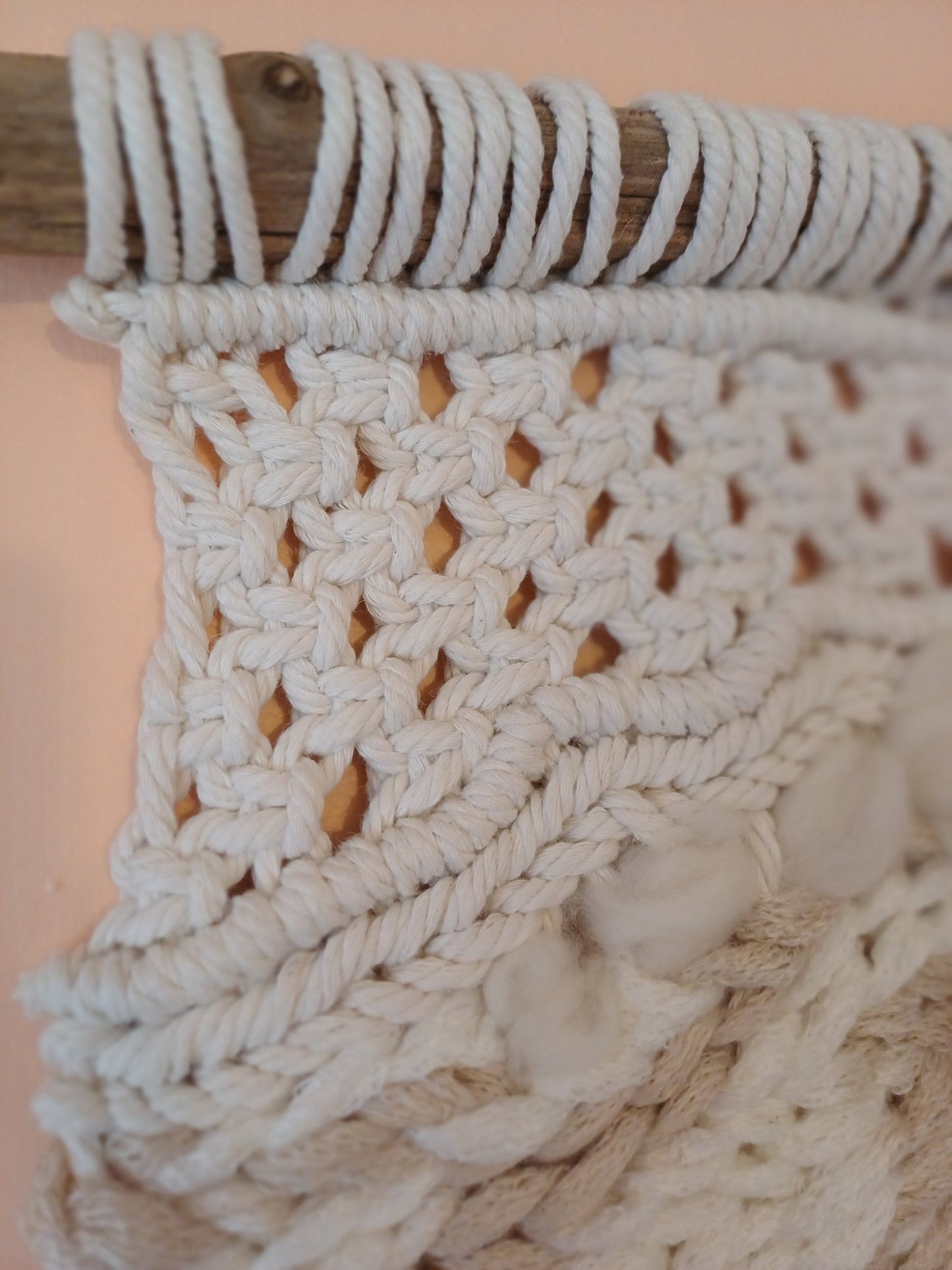 Beachy Boheme Macrame Wall Tapestry - Canary Macrame