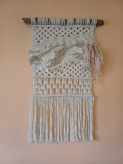 Beachy Boheme Macrame Wall Tapestry - Canary Macrame