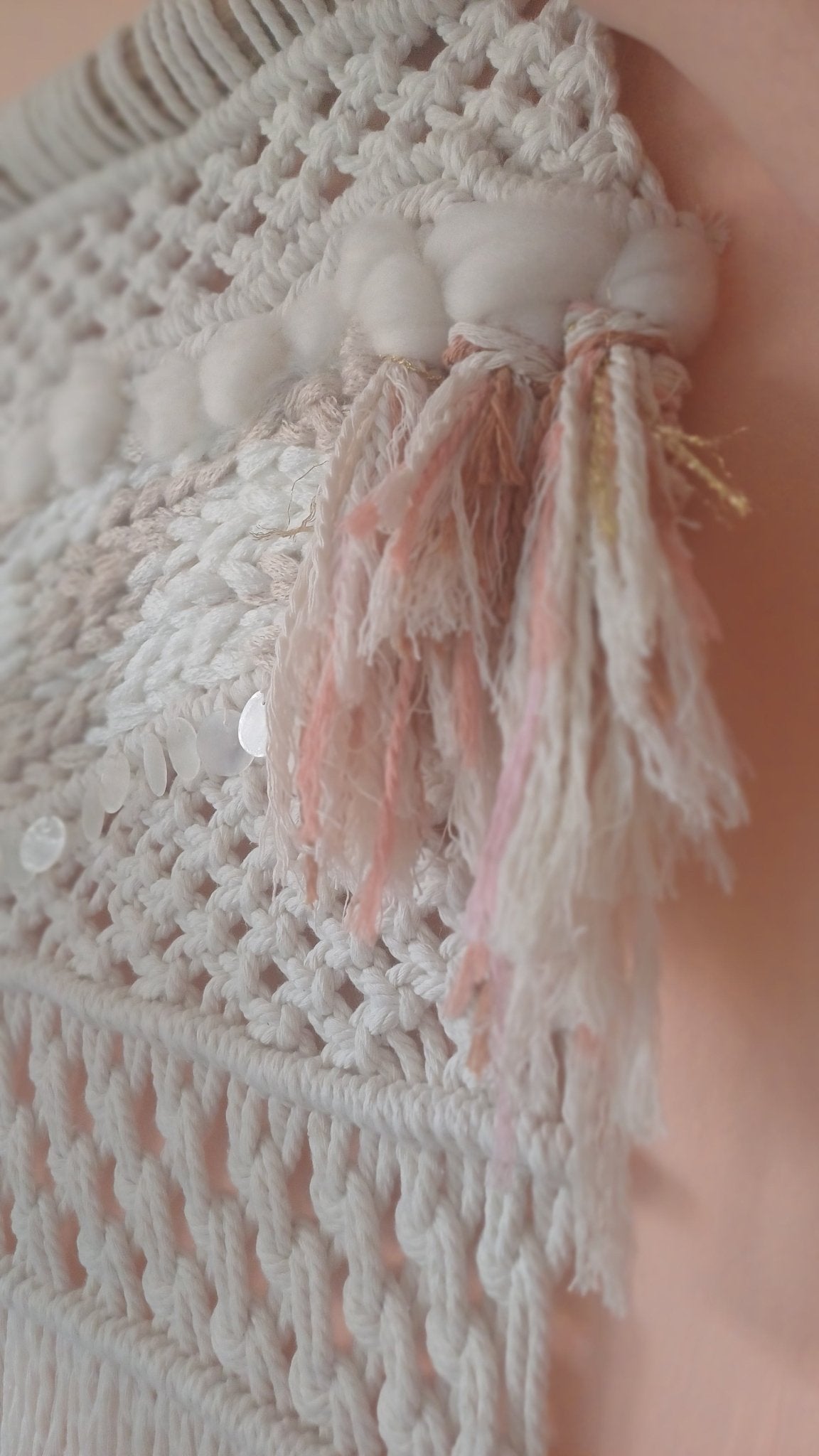 Beachy Boheme Macrame Wall Tapestry - Canary Macrame